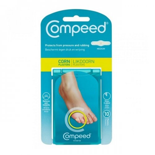 COMPEED CORN MEDIUM ΜΕΣΑΙΑ ΕΠΙΘΕΜΑΤΑ ΓΙΑ ΚΑΛΟΥΣ 10τμχ