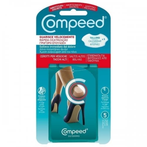 COMPEED Blisters High Heels Επιθέματα για Φουσκάλες Από Τακούνια, 5 Τεμάχια