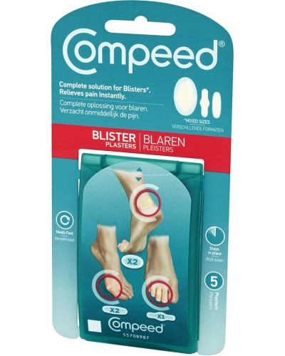 COMPEED ΦΟΥΣΚΑΛΕΣ ΣΕΤ 3 ΔΙΑΦΟΡΕΤΙΚΩΝ ΕΠΙΘΕΜΑΤΩΝ BLIS MIXPACK 5τεμ.