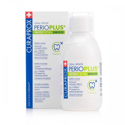 CURAPROX PERIO PLUS PROTECT 0,12% CHX ΣΤΟΜΑΤΙΚΟ ΔΙΑΛΥΜΑ 200ML