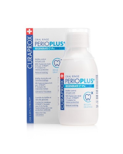 CURAPROX PERIO PLUS REGENERATE 0,09% CHX ΣΤΟΜΑΤΙΚΟ ΔΙΑΛΥΜΑ 200ML