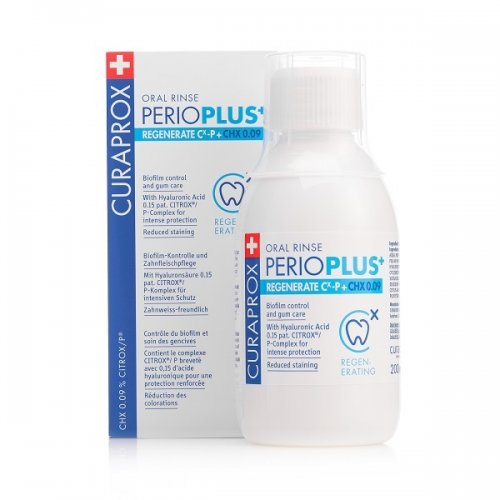 CURAPROX PERIO PLUS REGENERATE 0,09% CHX ΣΤΟΜΑΤΙΚΟ ΔΙΑΛΥΜΑ 200ML