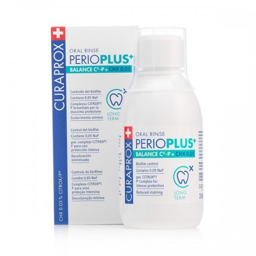 CURAPROX PERIO PLUS BALANCE 0,05% CHX ΣΤΟΜΑΤΙΚΟ ΔΙΑΛΥΜΑ 200ML