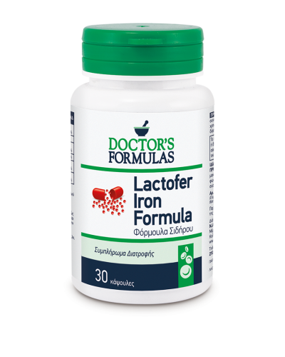 DOCTOR'S FORMULAS LACTOFER IRON FORMULA 30CAPS