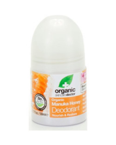 DR.ORGANIC MANUKA HONEY DEODORANT 50ML