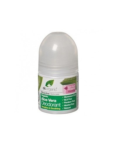 DR.ORGANIC ALOE VERA DEODORANT 50ML