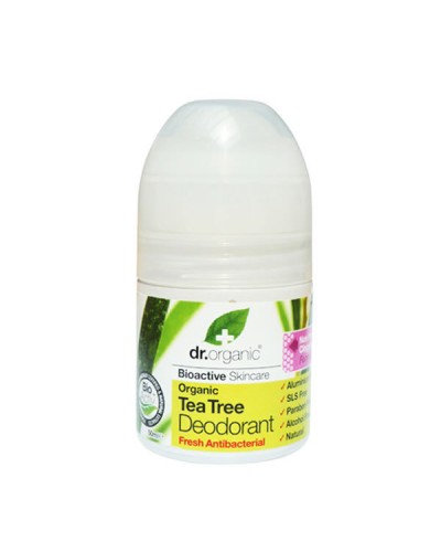 DR.ORGANIC TEA TREE DEODORANT 50ML