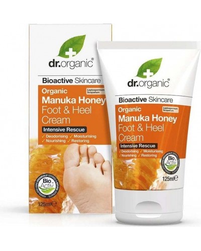 DR.ORGANIC MANUKA HONEY FOOT & HEEL CREAM 125ML