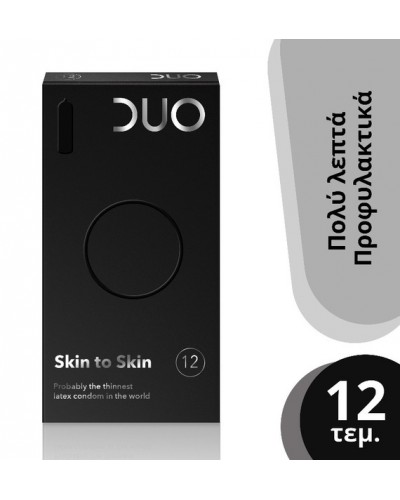 ​​​​​​​DUO Skin To Skin Προφυλακτικά 12 τμχ.