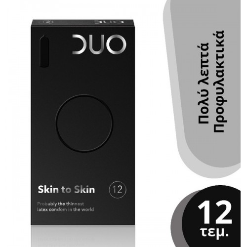 ​​​​​​​DUO Skin To Skin Προφυλακτικά 12 τμχ.