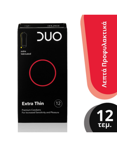 DUO Extra thin (Πολύ λεπτό)  12τμχ.