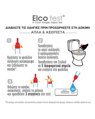 DYONMED ELCO TEST ΔΥΣΠΕΠΤΙΚΕΣ ΕΝΟΧΛΗΣΕΙΣ | ΠΡΟΛΗΨΗ 1τμχ