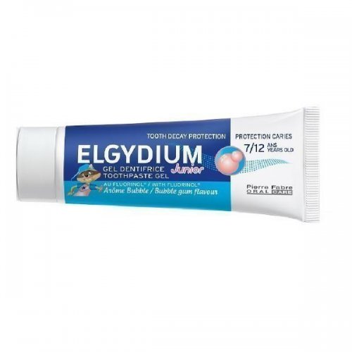 ELGYDIUM JUNIOR BUBBLE 50ML ΟΔΟΝΤΟΠ  7-12 ΕΤΩΝ