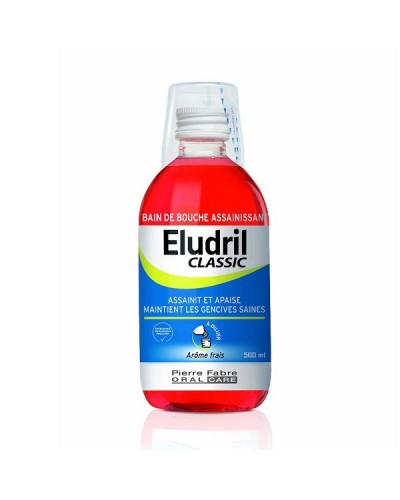 ELGYDIUM ELUDRIL CLASSIC ΣΤΟΜΑΤΙΚΟ ΔΙΑΛΥΜΑ 500ML