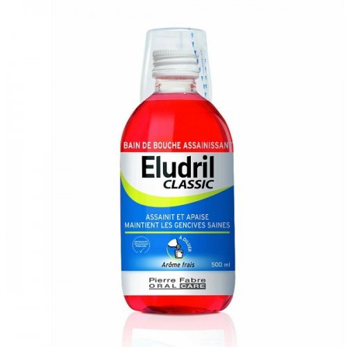 ELGYDIUM ELUDRIL CLASSIC ΣΤΟΜΑΤΙΚΟ ΔΙΑΛΥΜΑ 500ML