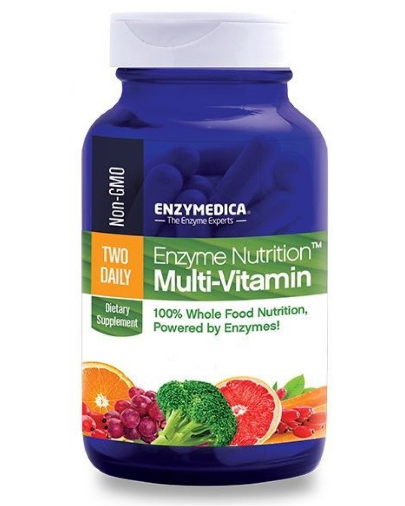 ENZYMEDICA ENZYME NUTRITION MULTI-VITAMIN TWO DAILY 60CAPS