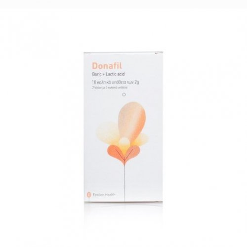 EPSILON HEALTH DONAFIL 10 VAGINAL OVULES X 2G