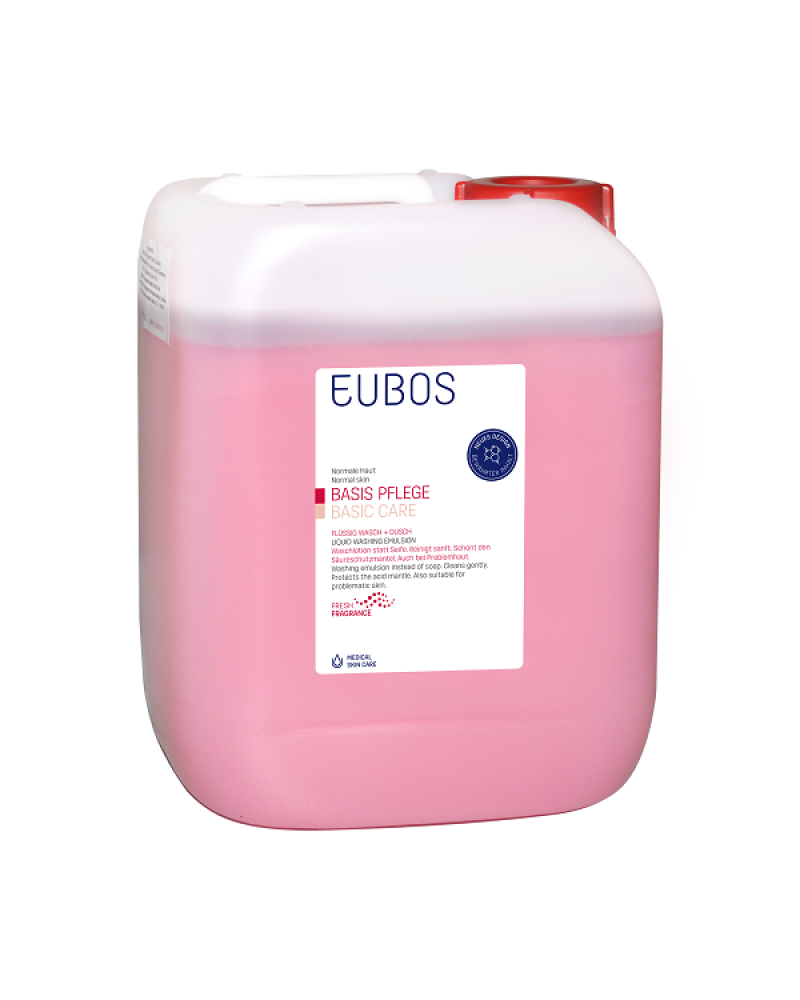 EUBOS BASIC CARE RED LIQUID WASHING EMULSION 5000ML
