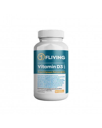 FLIVING VITAMIN D3 2000IU SOFT 60softgels