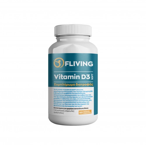 FLIVING VITAMIN D3 2000IU SOFT 60softgels