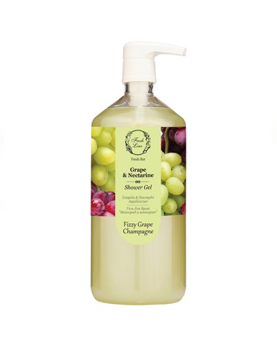 FRESH LINE GRAPE & NECTARINE SHOWER GEL 1lt