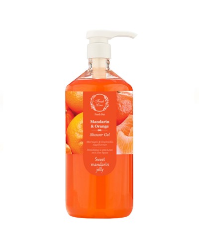 FRESH LINE MANDARIN & ORANGE SHOWER GEL 1lt