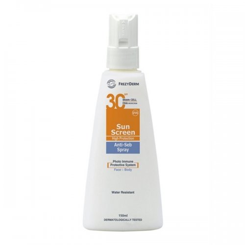 FREZYDERM SUNSCREEN SPRAY ANTI-SEB SPF30 150ML