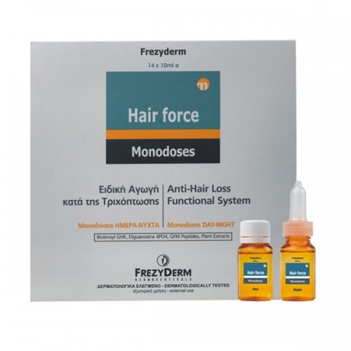 FREZYDERM HAIR FORCE MONODOSE DAY/NIGHT 14Χ10 ML