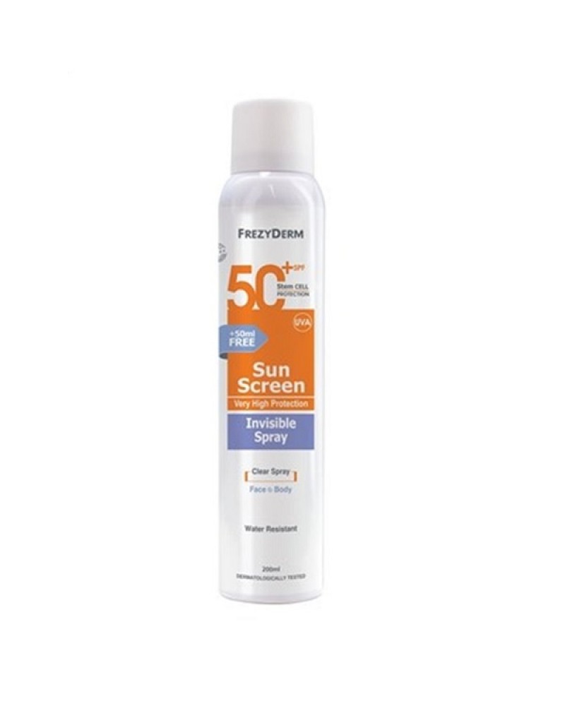 SUN SCREEN INVISIBLE SPRAY SPF 50 200ML SUN SCREEN INVISIBLE SPRAY SPF 50 200ML