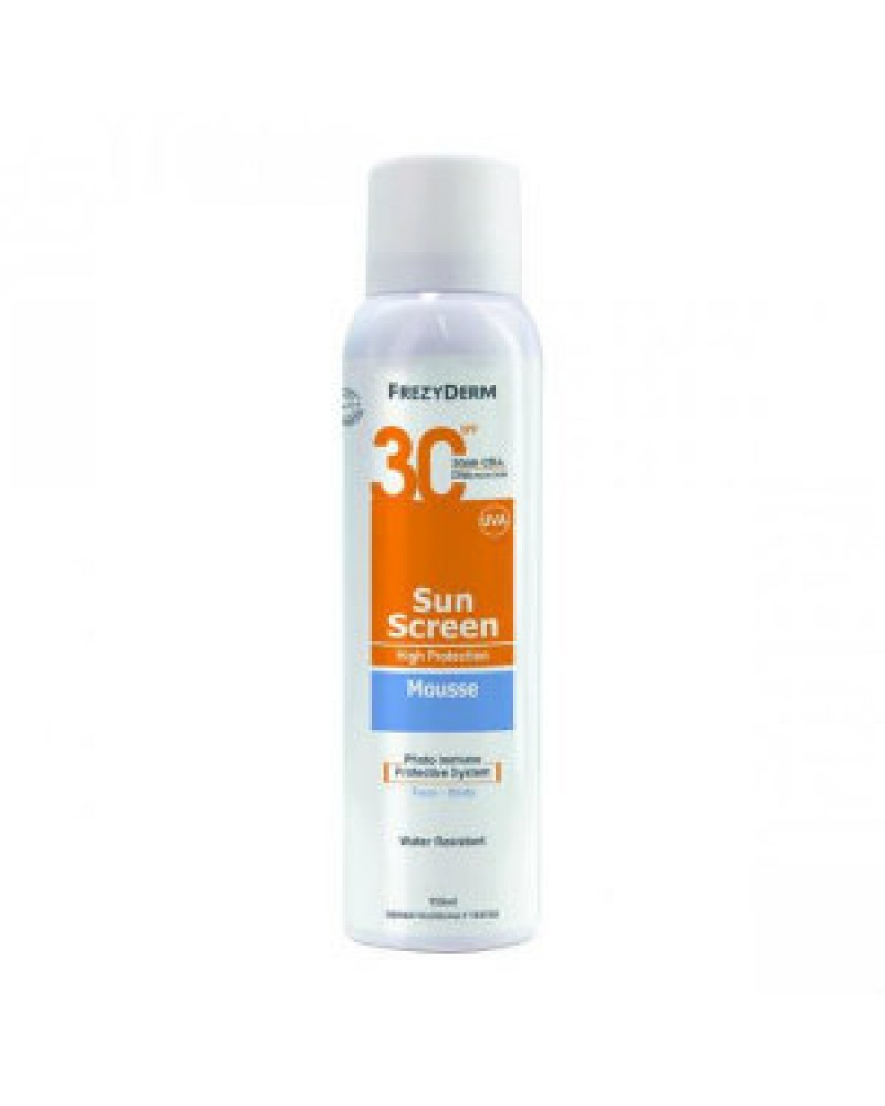 FREZYDERM SUNSCREEN MOUSSE SPF30 150ML & 50ML ΔΩΡΟ FREZYDERM SUNSCREEN MOUSSE SPF30 150ML & 50ML ΔΩΡΟ