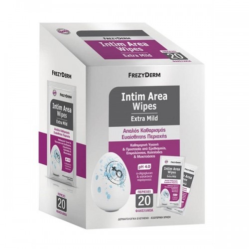 FREZYDERM INTIM AREA WIPES 20τμχ