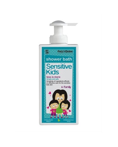 FREZYDERM SENSITIVE KIDS SHOWER BATH 200ML