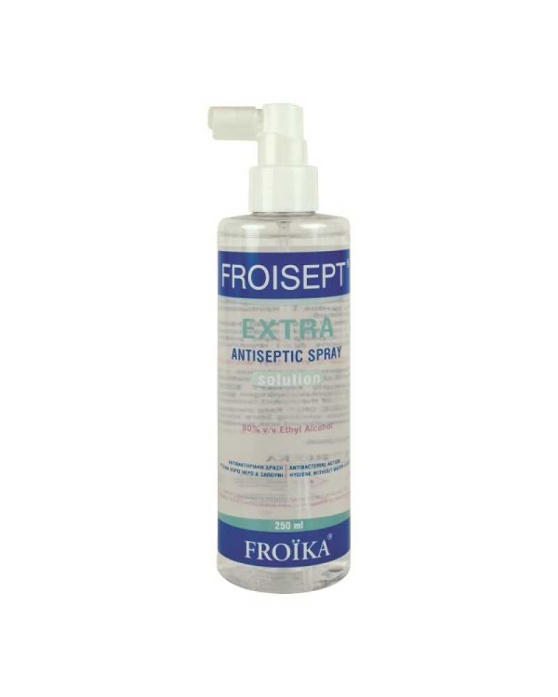 FROIKA FROISEPT EXTRA HAND SPRAY-SOLUTION 250ML
