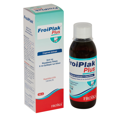 FROIKA FROIPLAK PLUS MOUTHWASH 250ML