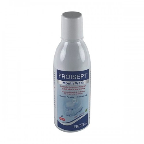 FROIKA FROISEPT MOUTHWASH WITH ACTIVE OXYGEN 500ML