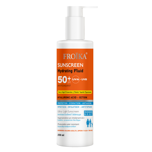 FROIKA SUNSCREEN HYDRATING FLUID 50SPF 250ML