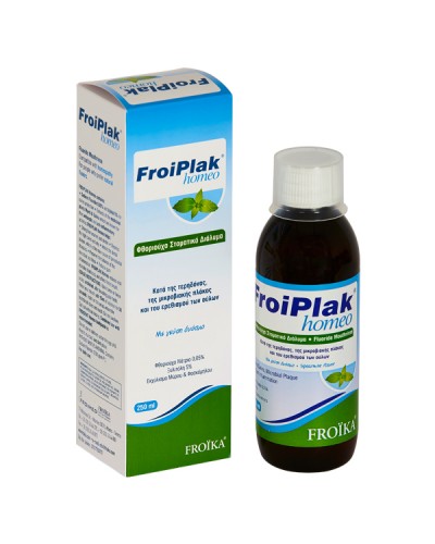 FROIKA FROIPLAK HOMEO MOUTHWASH ΔΥΟΣΜΟΣ 250ML