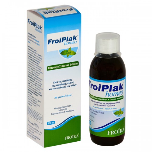 FROIKA FROIPLAK HOMEO MOUTHWASH ΔΥΟΣΜΟΣ 250ML