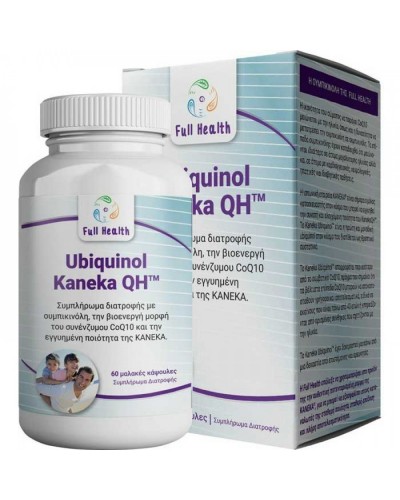 FULL HEALTH UBIQUINOL KANEKA QH 50 MG 60 CAPS 