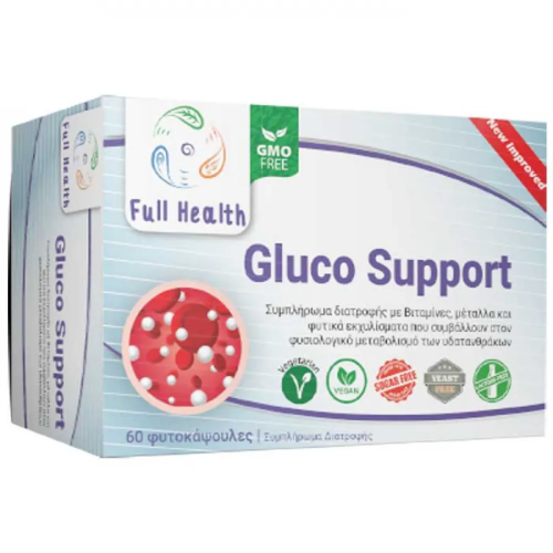 FULL HEALTH GLUCO SUPPORT 60 VCAPS