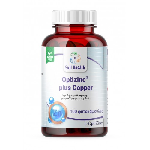 FULL HEALTH OPTIZINC PLUS COPPER 100 CAPS