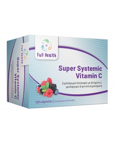 FULL HEALTH SUPER SYSTEMIC VITAMIN C 120 CAPS