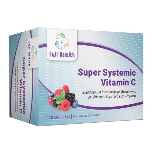 FULL HEALTH SUPER SYSTEMIC VITAMIN C 120 CAPS