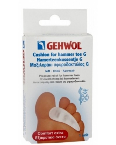 GEHWOL CUSHION FOR HAMMER TOE G 1 LEFT UNIT