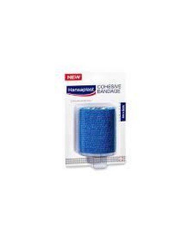 HANSAPLAST COHESIVE BANDAGE BLUE 4MX6CM