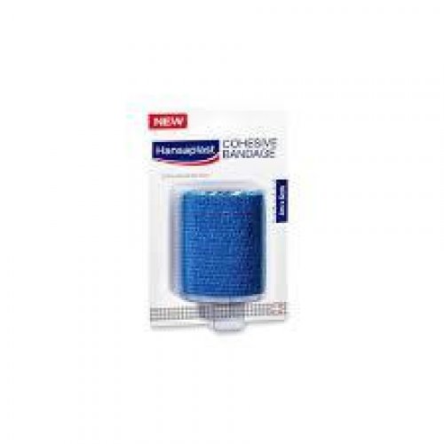 HANSAPLAST COHESIVE BANDAGE BLUE 4MX6CM