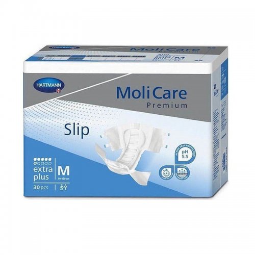 HARTMANN MOLICARE PREMIUM SLIP EXTRA PLUS ΠΑΝΕΣ ΗΜΕΡΑΣ Νο Medium 30τμχ