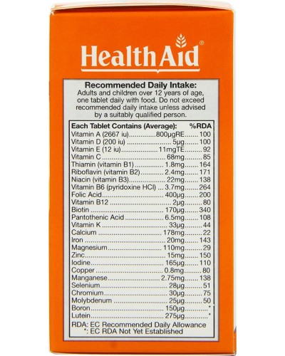 HEALTH AID A TO Z MULTIVIT 90TABS