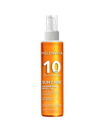 HELENVITA SUN CARE SHIMMERING BODY OIL SPF10 120ml