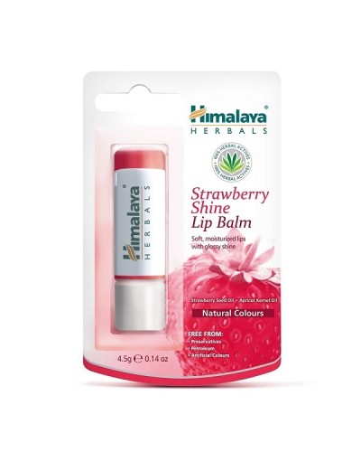 HIMALAYA STRAWBERRY SHINE LIP BALM 4,5G